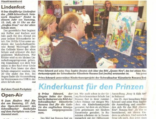 PRINCE EDWARD, PRINCESS SOPHIE & ROXY&KIDS ART
